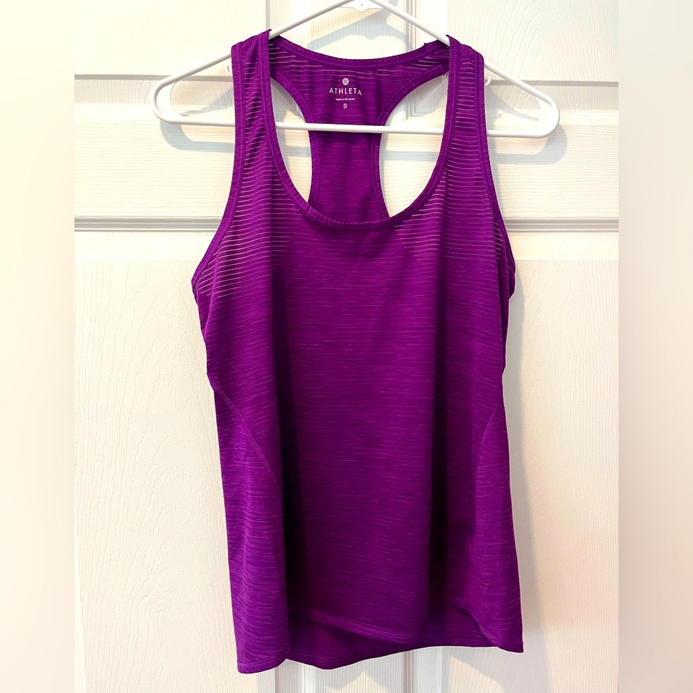 Athleta Vibrant Purple Tank Top